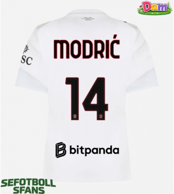 AC Milan Luka Modric #14 Bortatröja Kvinnor 2026-27 Kortärmad